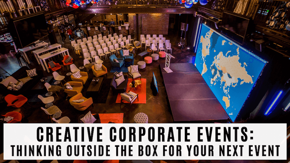 Creative corporate events header